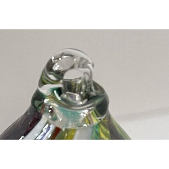 Hand Blown Glass Christmas Tree Made In Poland Art Glass Huta Szkla Rogi - Picture 5 of 7